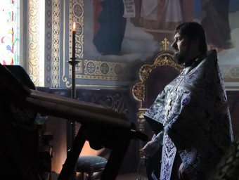 Первая Литургия в этом посту