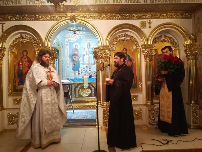 Поздравляем нашего дорого о. Павла с днём Небесного покровителя